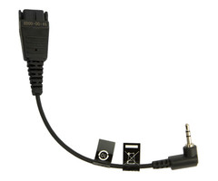 Jabra Jabra QD naar 2,5mm Jack Adapterkabel - 8800-00-46