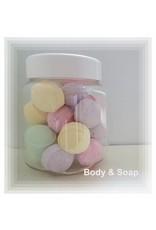 Pot met mini bad bruisers - Body & Soap