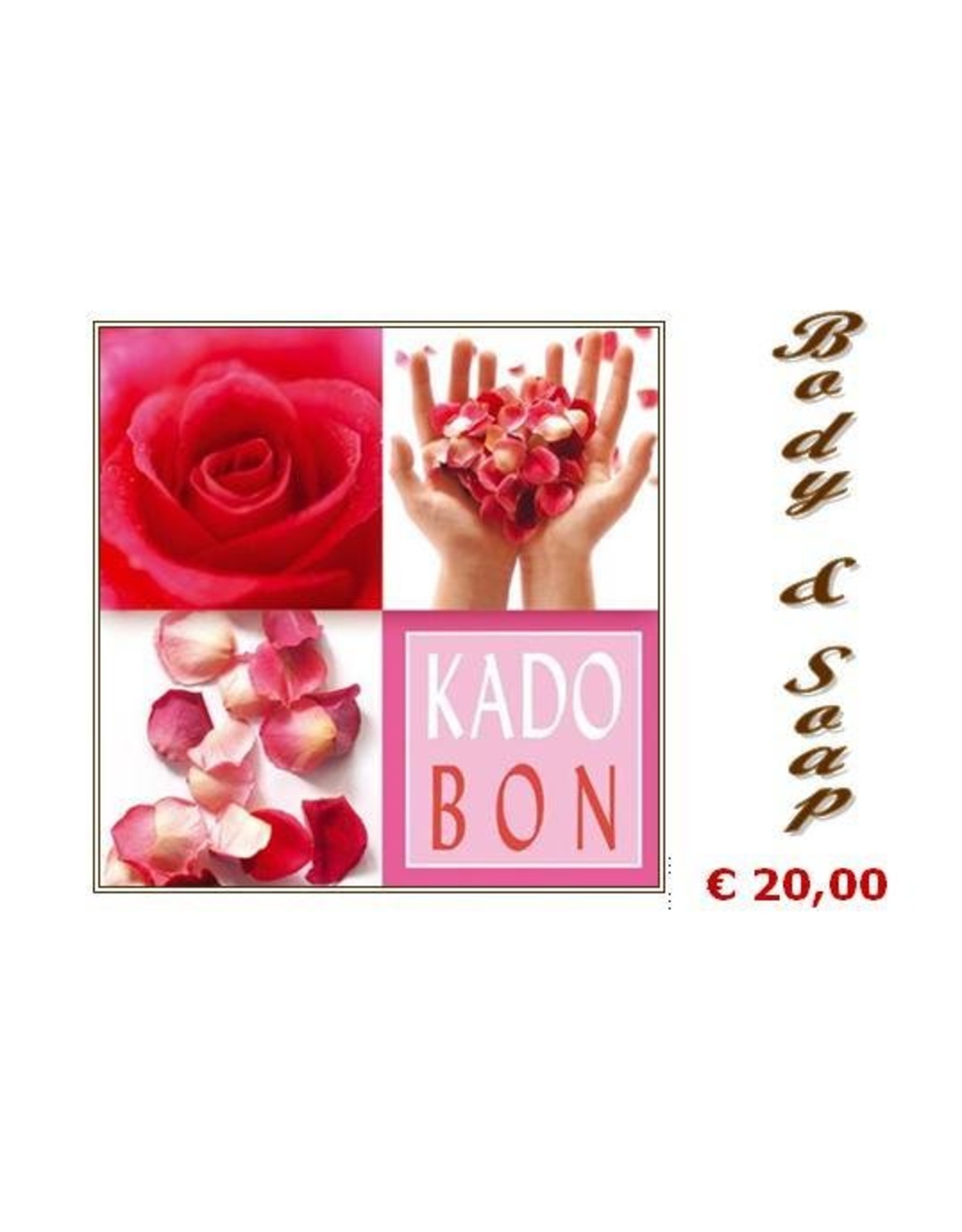 Cadeaubonnen - Body & Soap