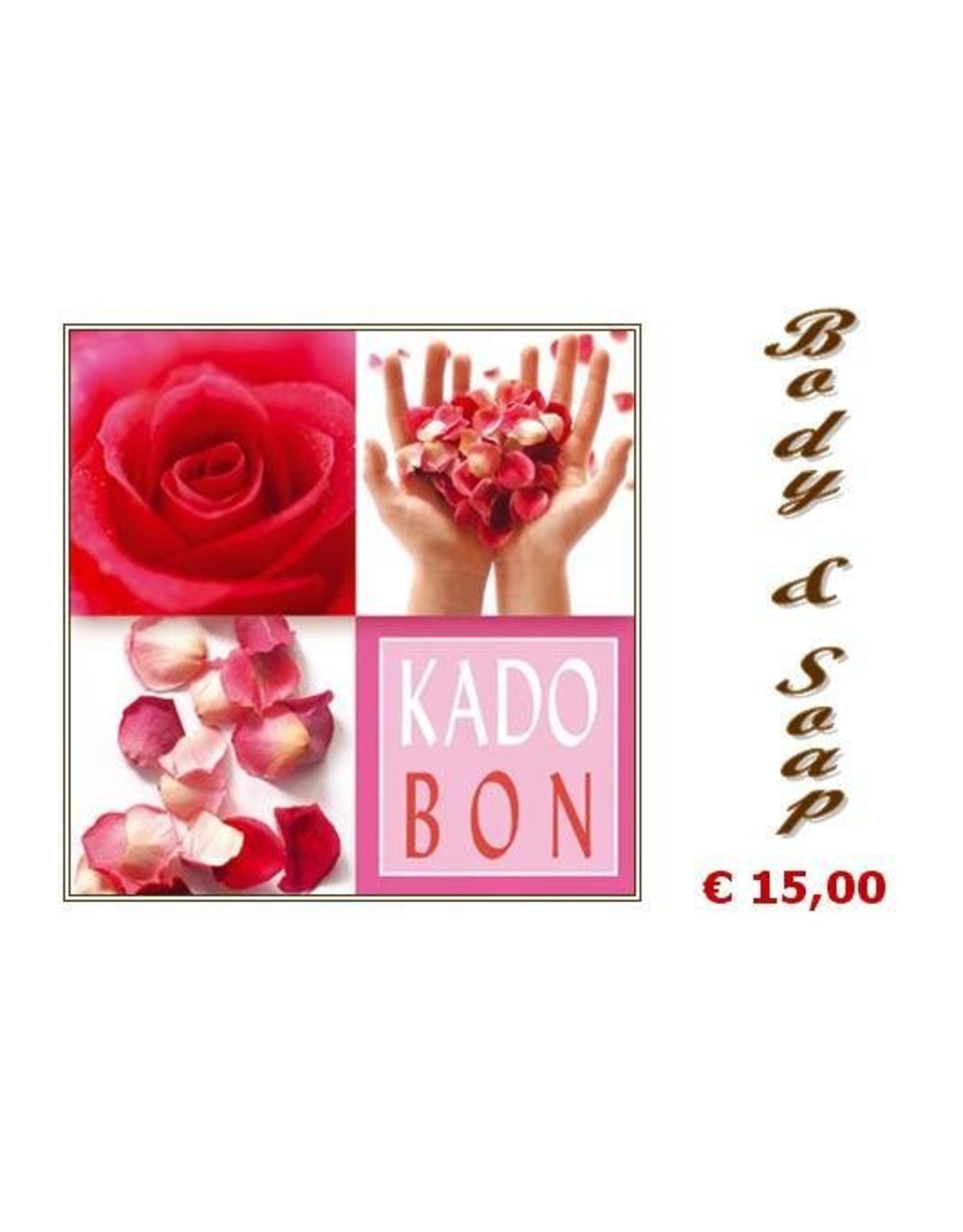Cadeaubon - Body & Soap
