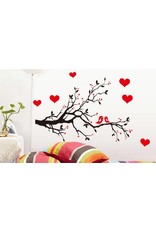 Muurstickers 'Romantic Birds' - Body & Soap Muurstickers 'Romantic Birds' - Body & Soap