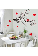 Muurstickers 'Romantic Birds' - Body & Soap Muurstickers 'Romantic Birds' - Body & Soap