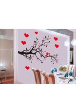 Muurstickers 'Romantic Birds' - Body & Soap Muurstickers 'Romantic Birds' - Body & Soap