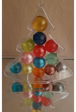 Kerstboom met 13 badparels (assorti) - Body & Soap