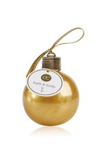 Kerstbal (goud) bad- en douchegel 240ml - Body & Soap