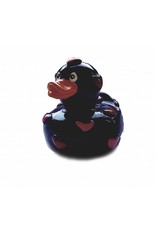 Lipgloss 'Pucker Duck' Zwart met Rode hartjes - Body & Soap