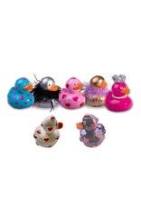 Lipgloss 'Pucker Duck' Blauw met Roze sterren - Body & Soap