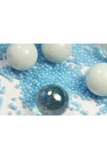 Body & Soap Badkaviaar 300 ml in fles - blauw/wit