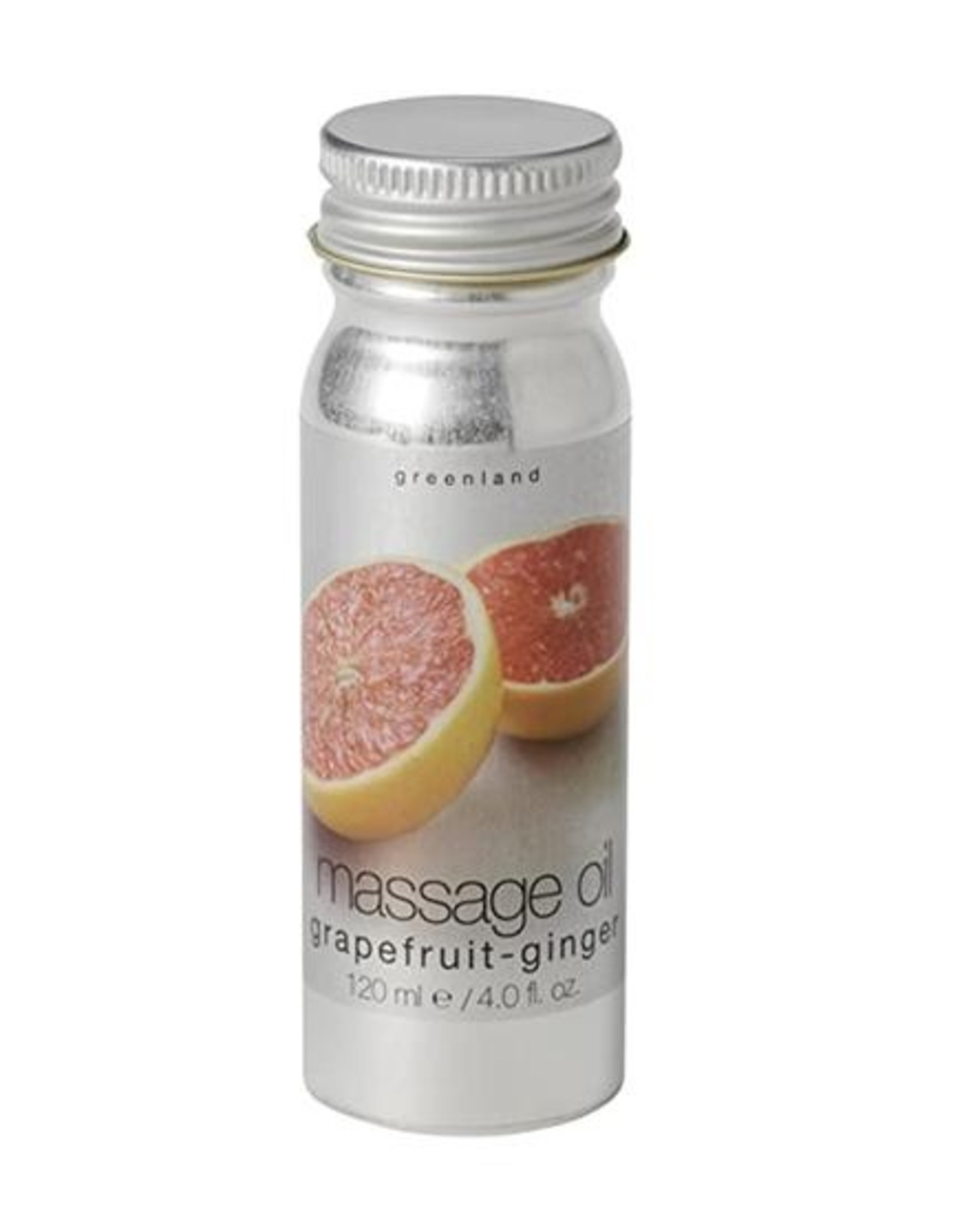 GreenLand Massage Oil Grapefruit Ginger - Geniet van een energieke massage