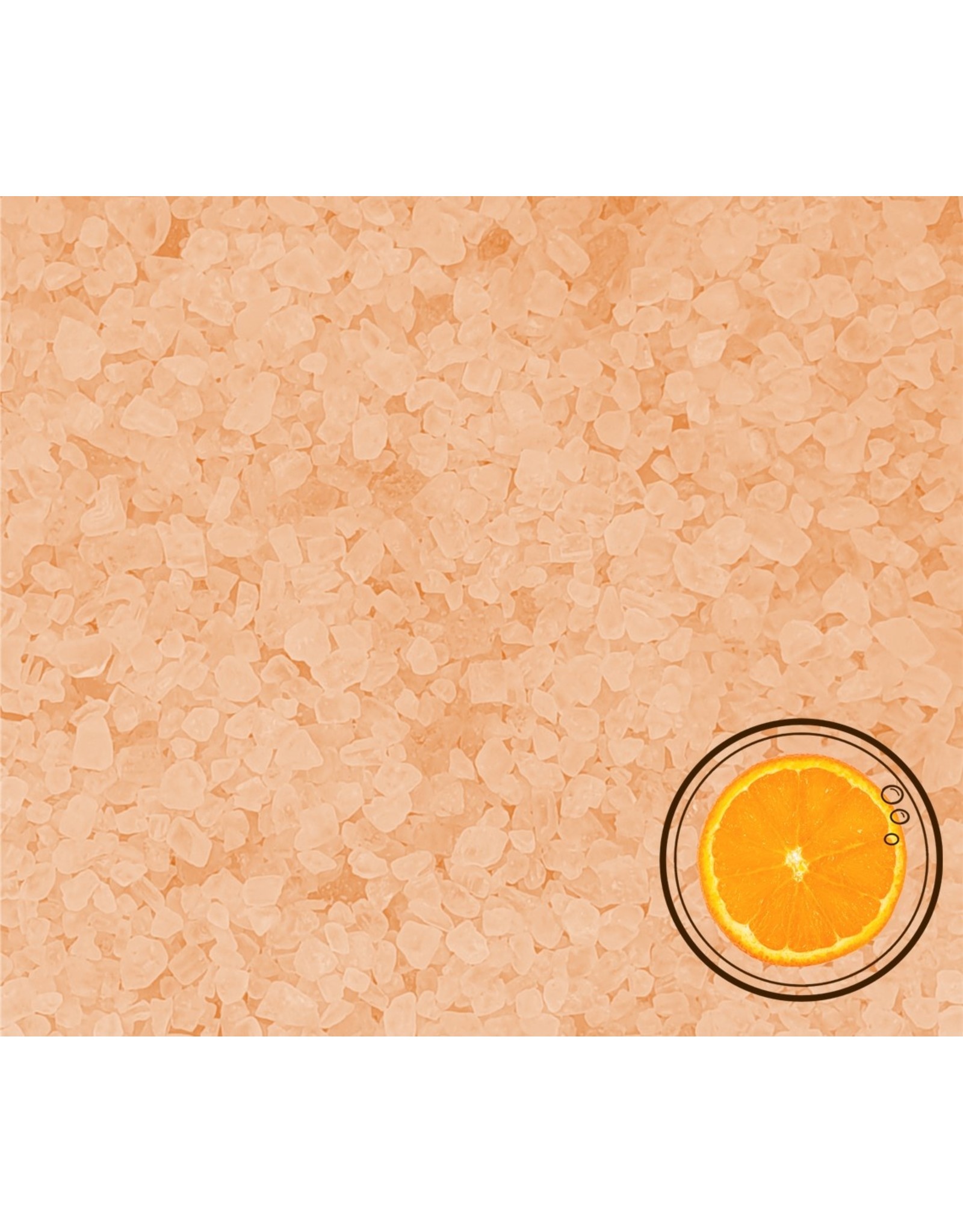 Body & Soap Badzout "Sinaasappelbloesem" Grof (Oranje) - Body & Soap