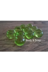 Badparels (groen) transparant - Body & Soap Badparels (groen) transparant - Body & Soap
