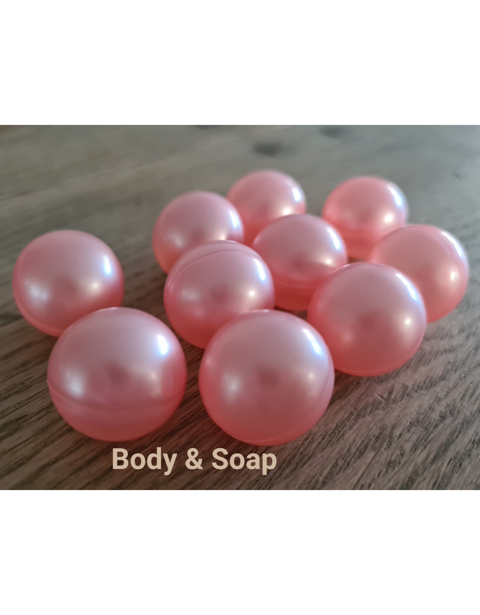 Badparels (roze/zachtroze) metallic - Body & Soap