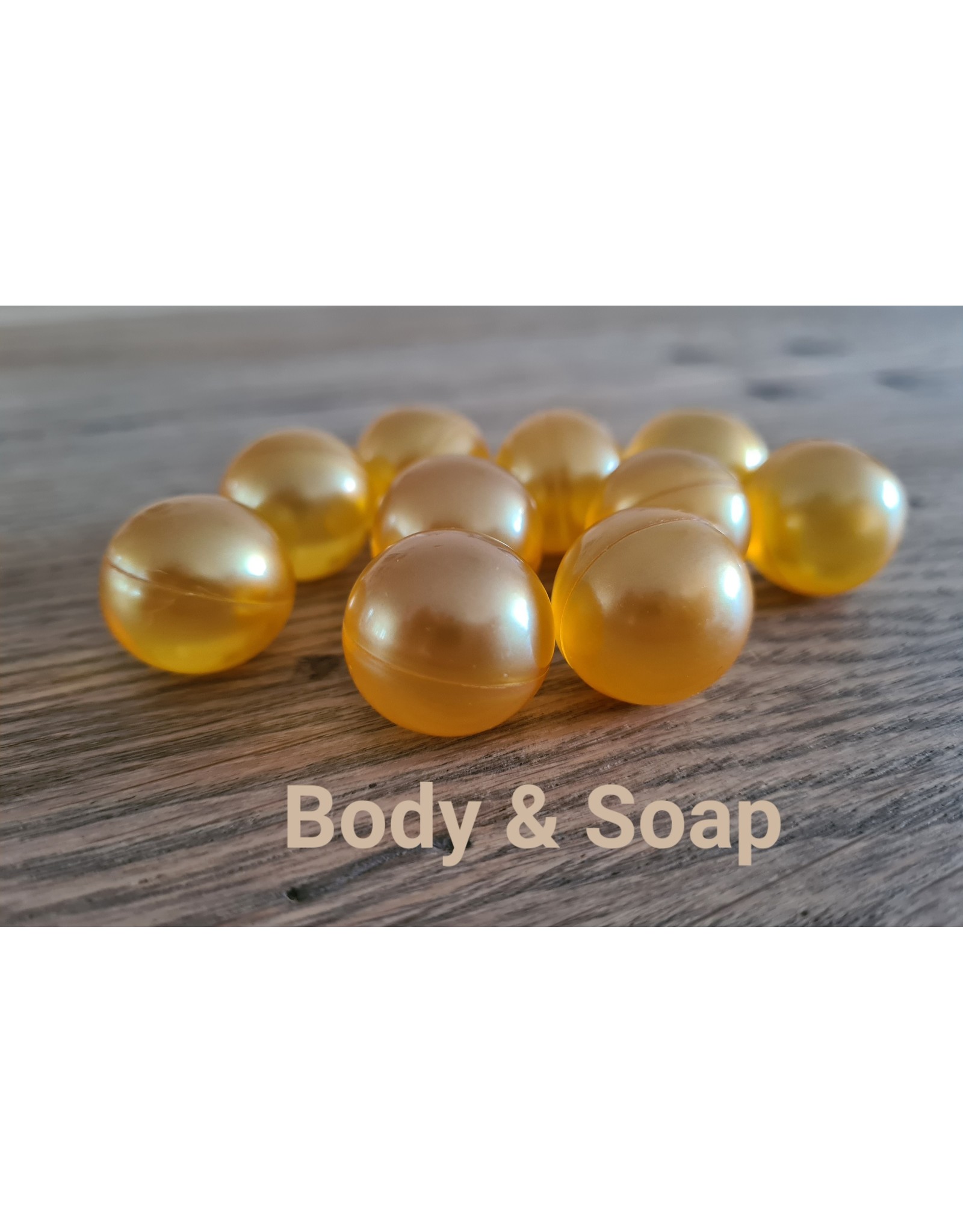 Badparels (geel) nacre - Body & Soap