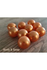Badparels (oranje) metallic - Body & Soap
