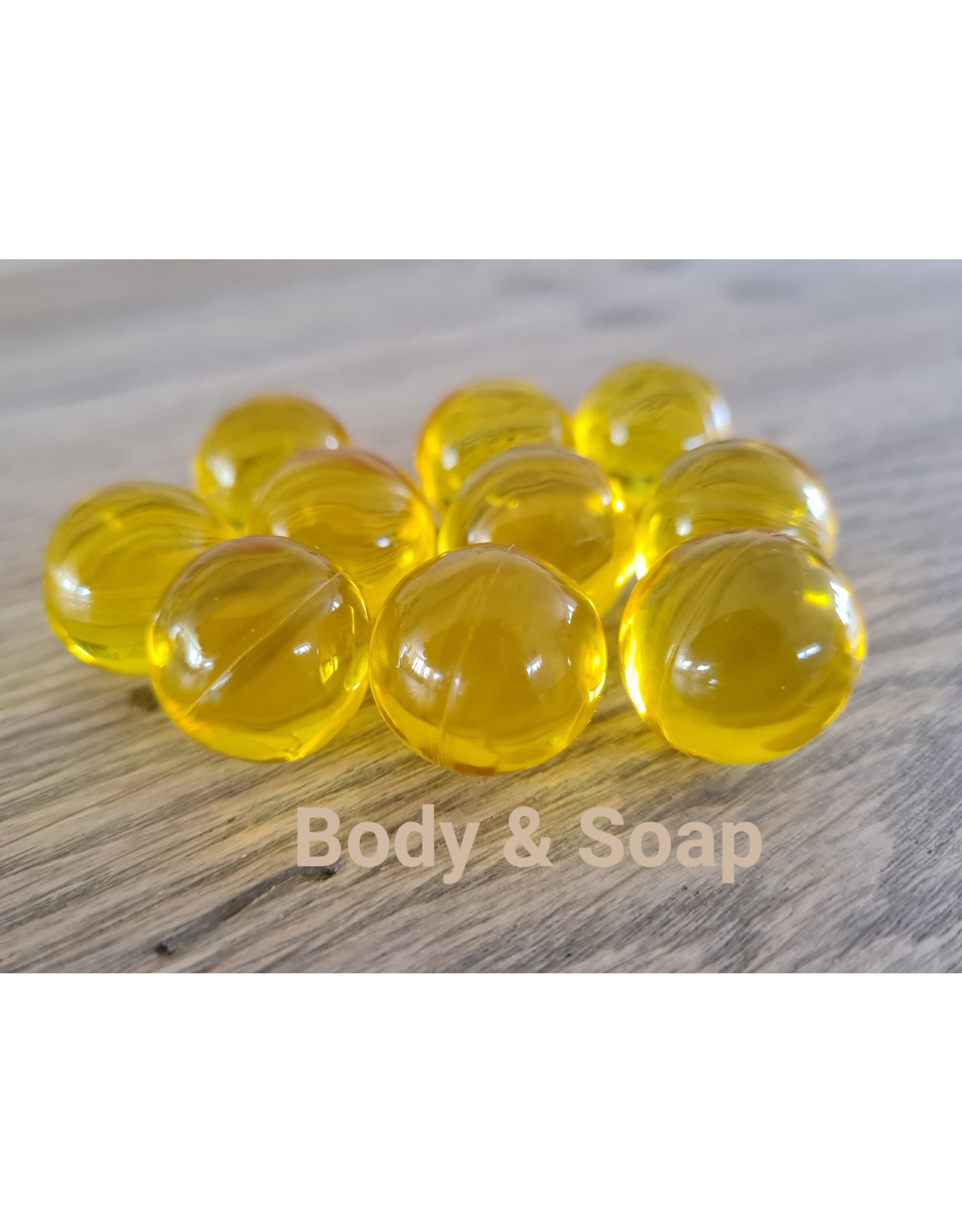 Bath pearl (yellow) transparent - Body & Soap