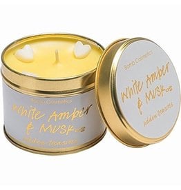 Bomb Cosmetics White Amber & Musk Tinned Candle