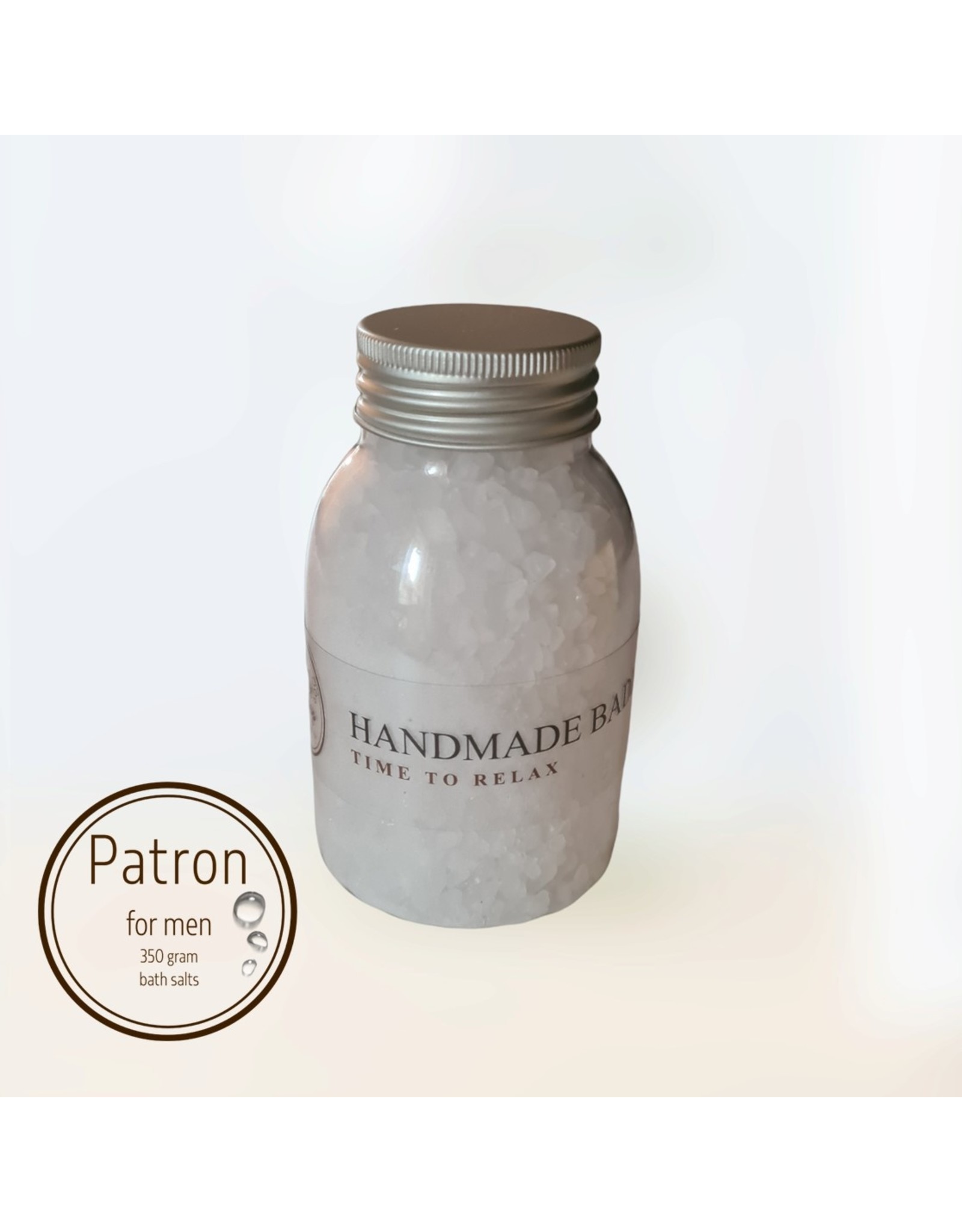 Coarse bath salt 350 grams (Patron) - Body & Soap