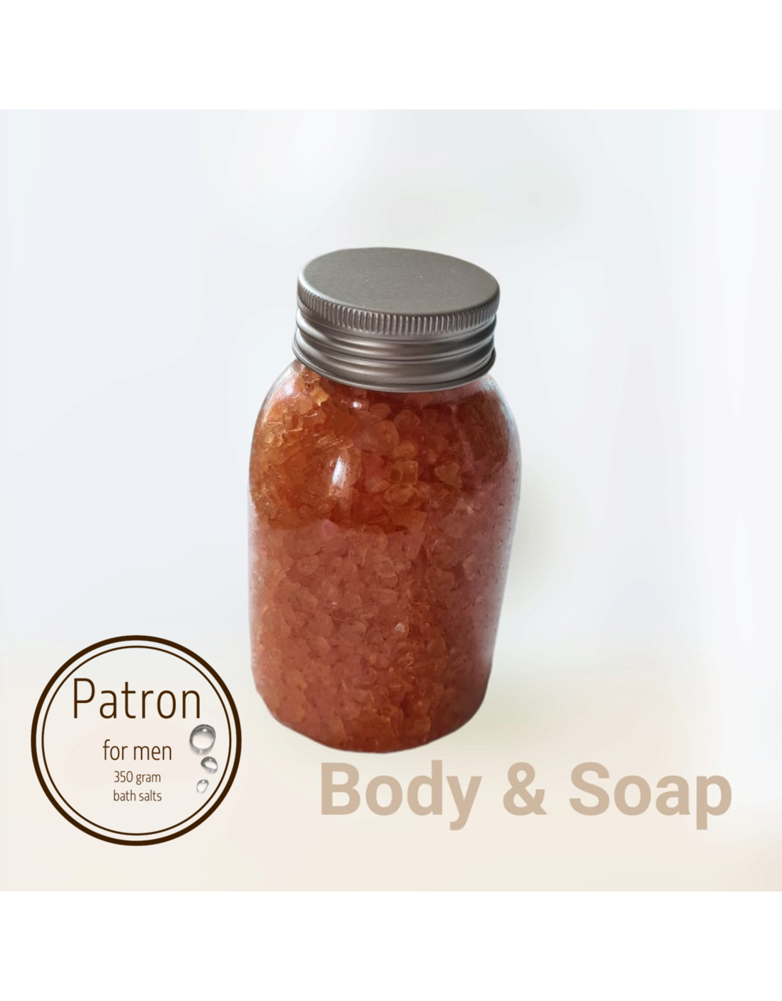 Coarse bath salt 350 grams (Patron) - Body & Soap