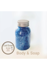 Grof badzout 350 gram (Cool Ocean) - voor de stoere man
