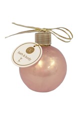 Kerstbal (roze) bad- en douchegel 240ml - Body & Soap