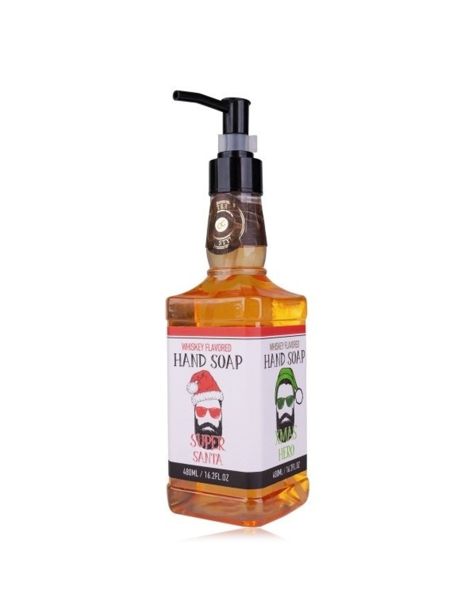 Handzeep Whiskey fles - Stoere zeep voor de moderne gentleman