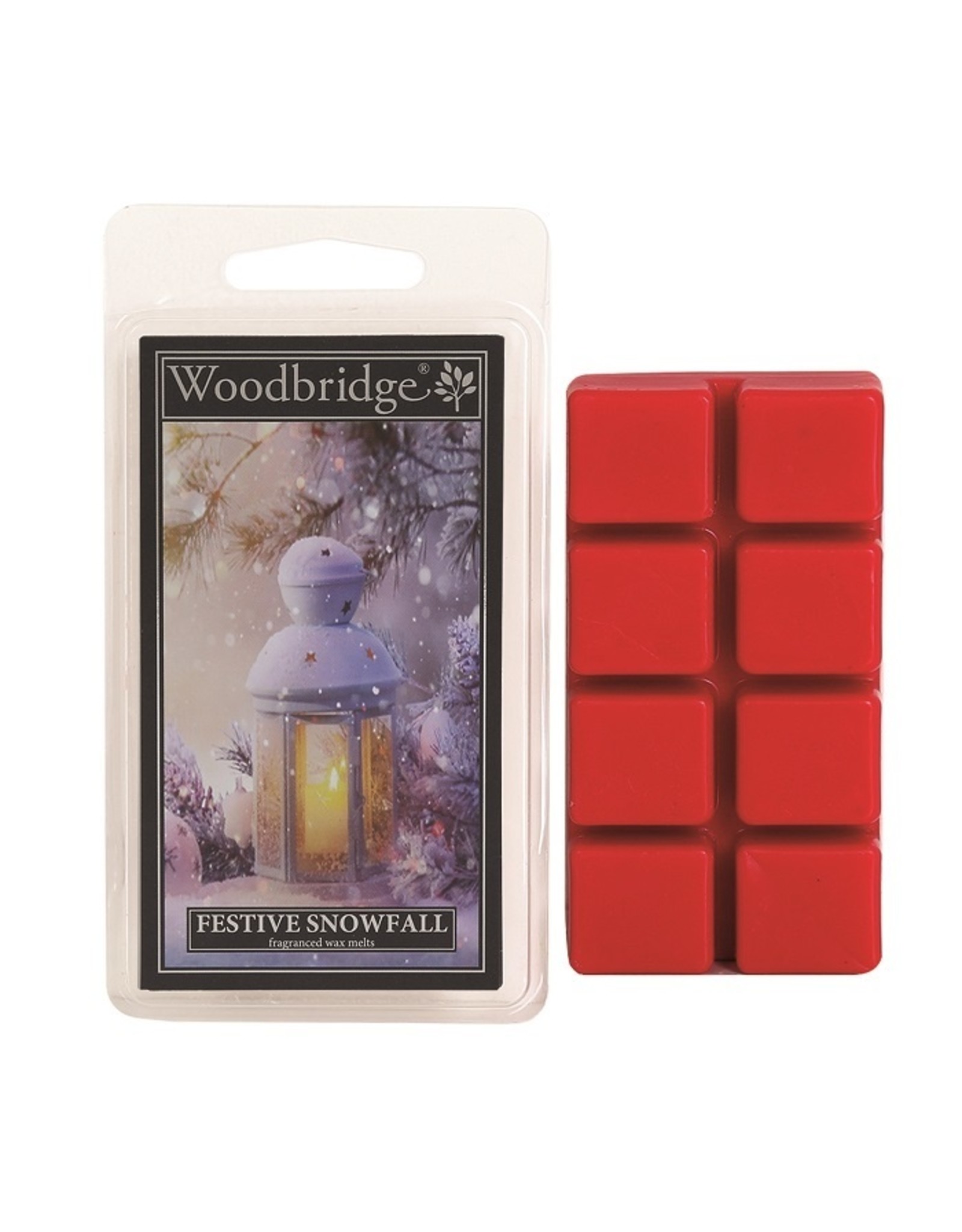 Woodbridge Festive Snowfall Wax Melt  - Ervaar de magie van een winterse geur