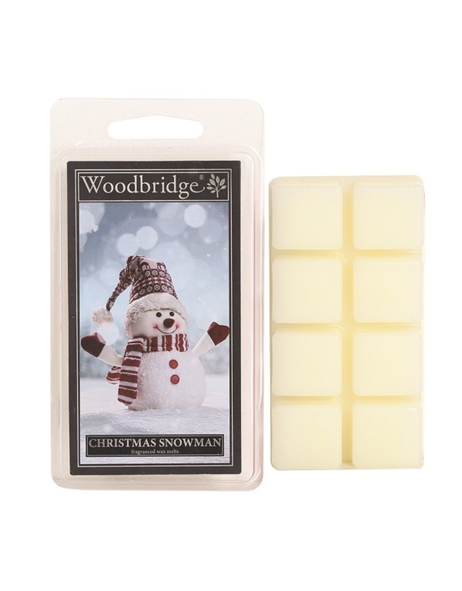 Woodbridge Xmas Snowman Wax Melt - breng de feestdagen tot leven met geur