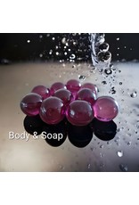 Badparel (violet) transparant - Body & Soap