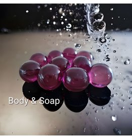 Badparels (paars/violet) transparant