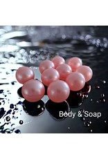Badparels (roze/zachtroze) metallic - Body & Soap Badparels (roze/zachtroze) metallic - Body & Soap