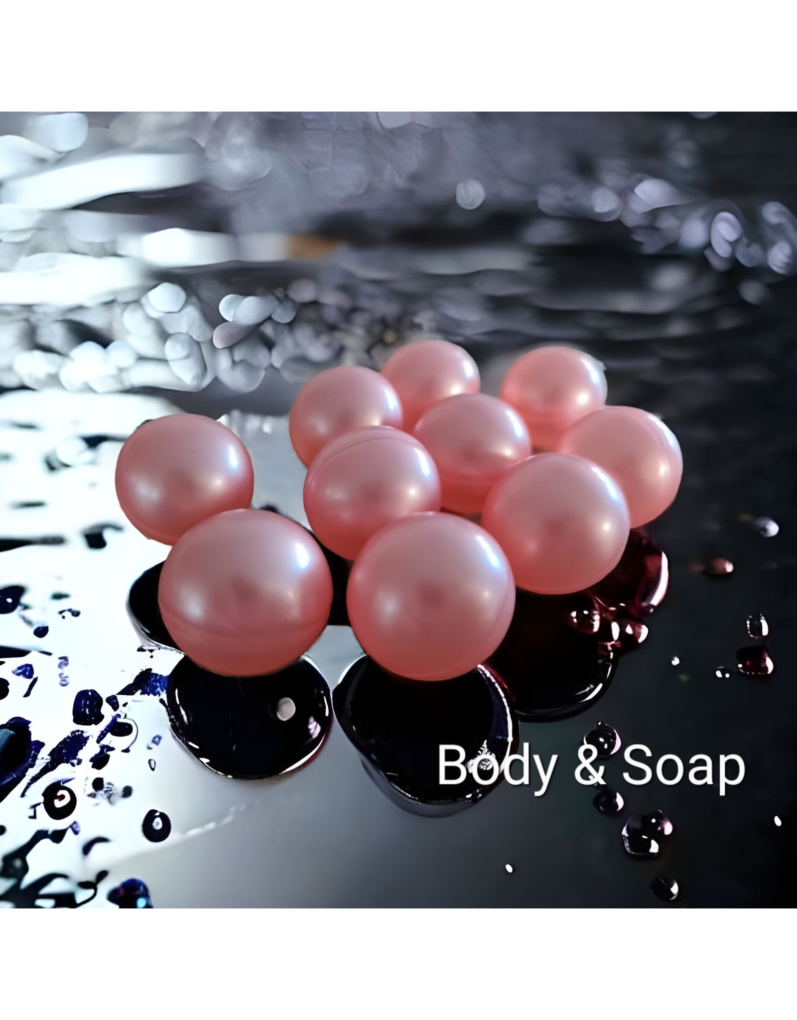 Badparels (roze/zachtroze) metallic - Body & Soap