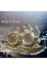 Badparels (geel/goud) transparant  - Body & Soap