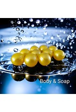 Badparel (geel) metallic - Body & Soap