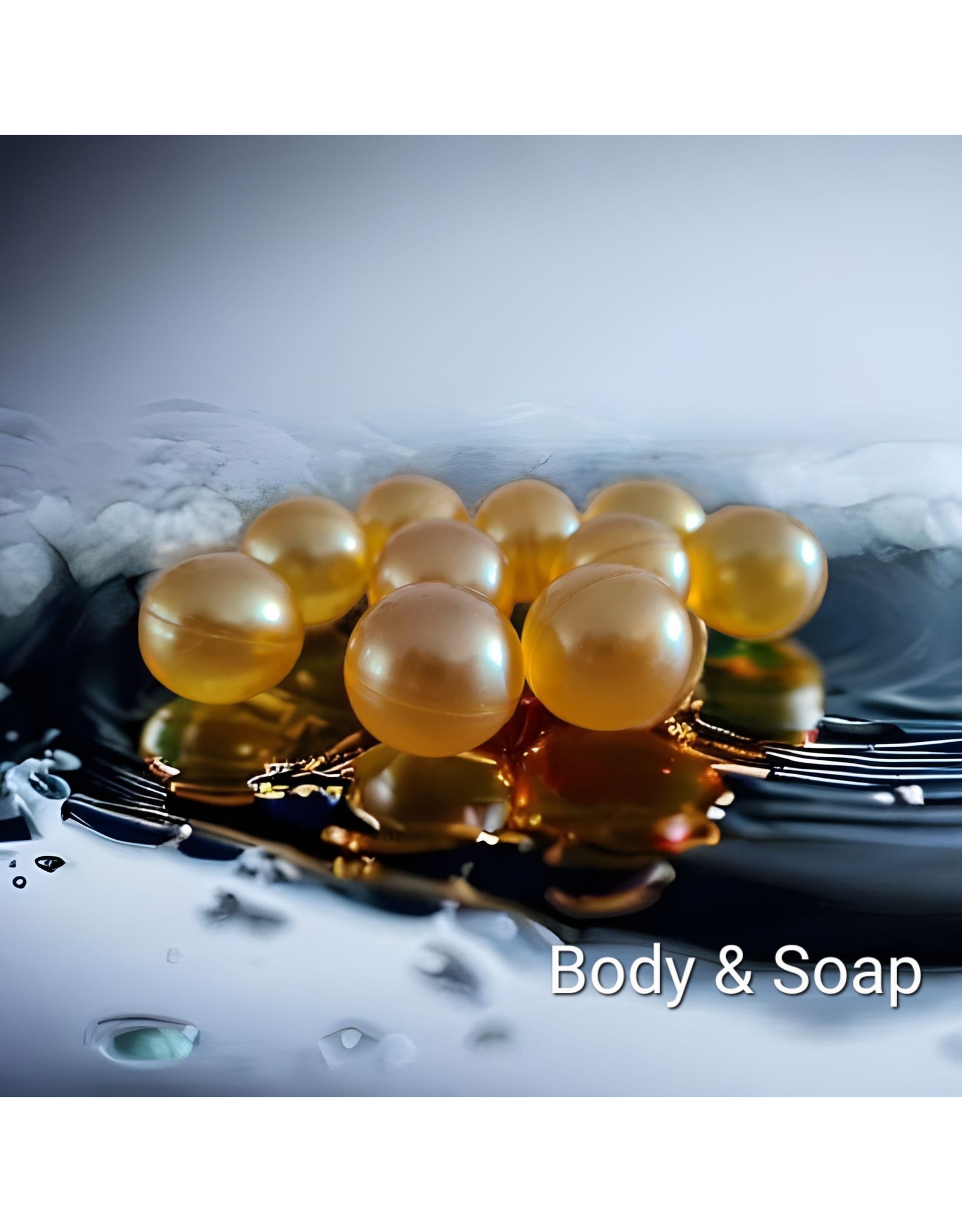 Badparels (geel) nacre - Body & Soap