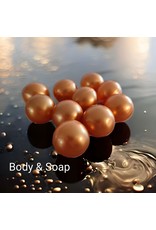 Badparels (oranje) metallic - Body & Soap
