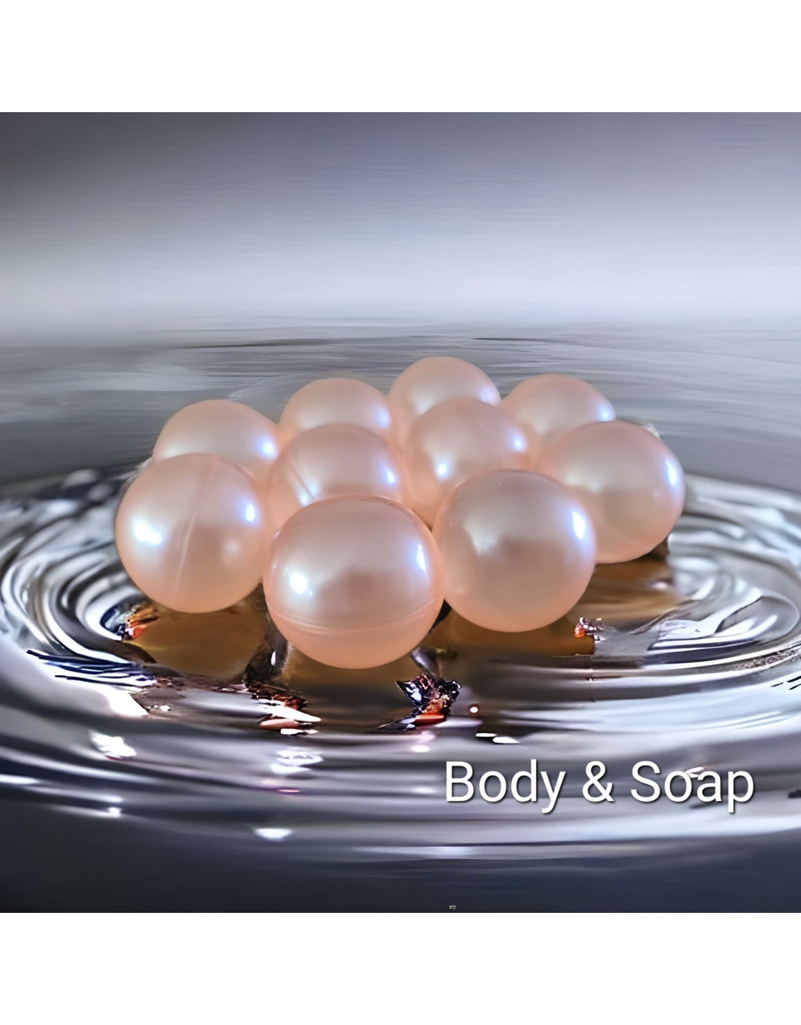 Badparels (roze/lichtroze) metallic - Body & Soap