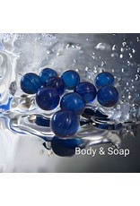Badparels (blauw/donkerblauw) transparant - Body & Soap