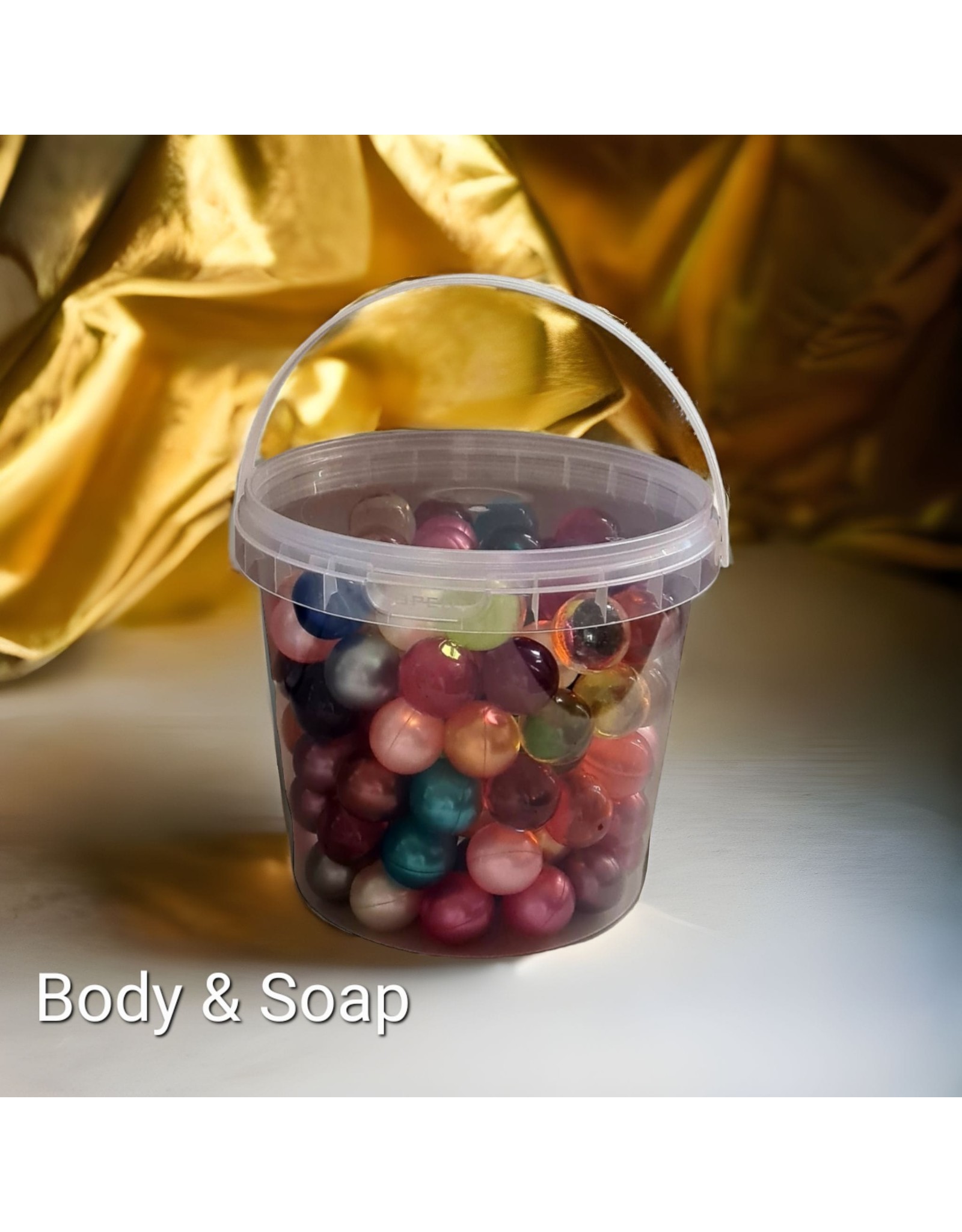 Body & Soap Emmer ronde badparels (125 stuks) - Body & Soap