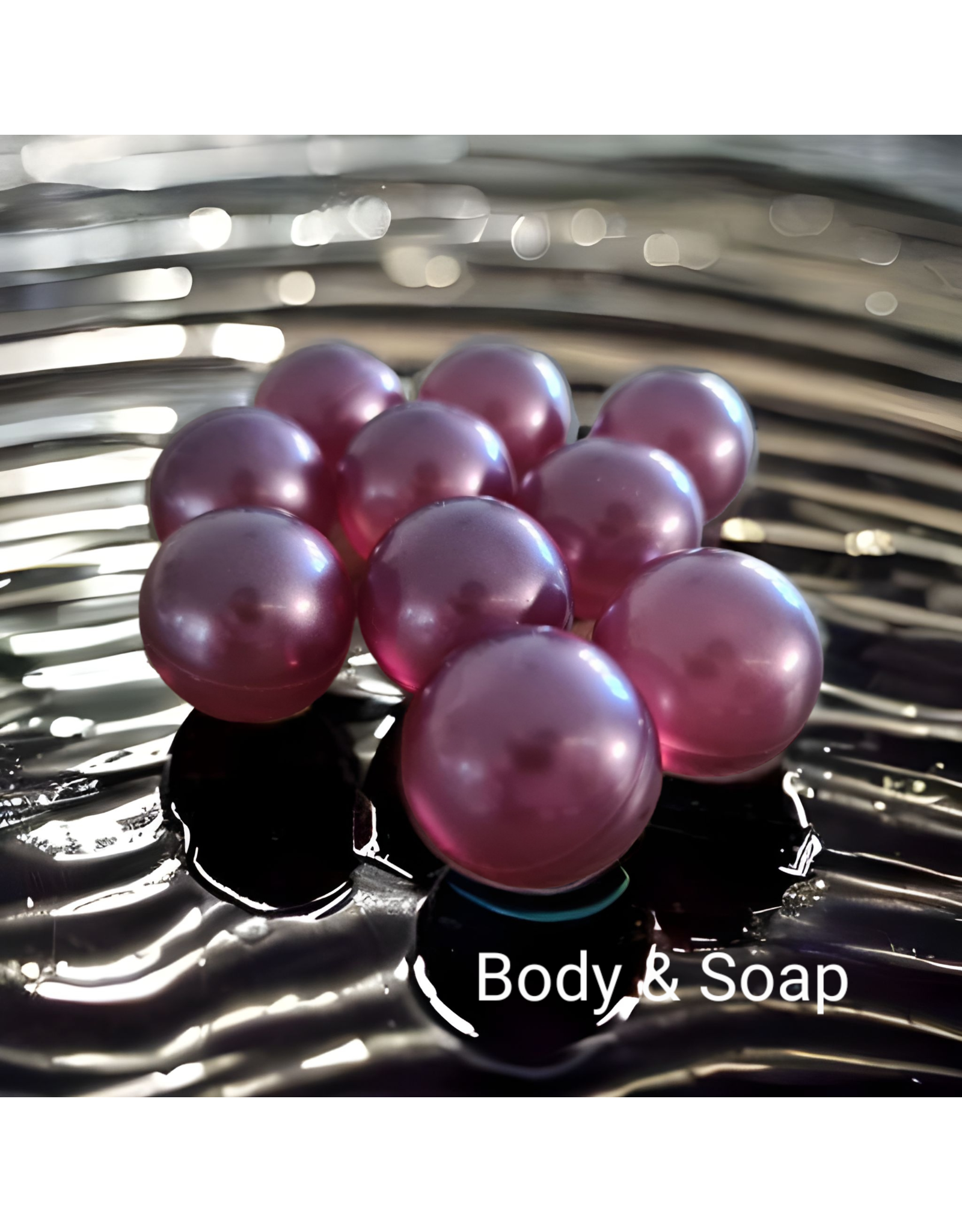 Badparels (violet/lila) metallic - Body & Soap