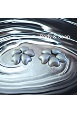 Badparel figuurtjes (hart-zilver) - Body & Soap