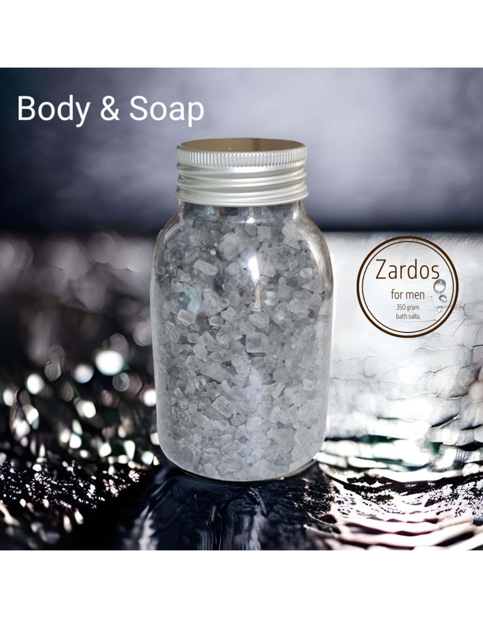 Grof badzout 350 gram (Zardos) - Body & Soap