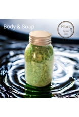 Grof badzout 350 gram in fles  (Eucalyptus) - Body & Soap