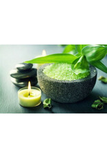 Body & Soap Badzout "eucalyptus" Grof (Olijfgroen) 5 kg - Body & Soap