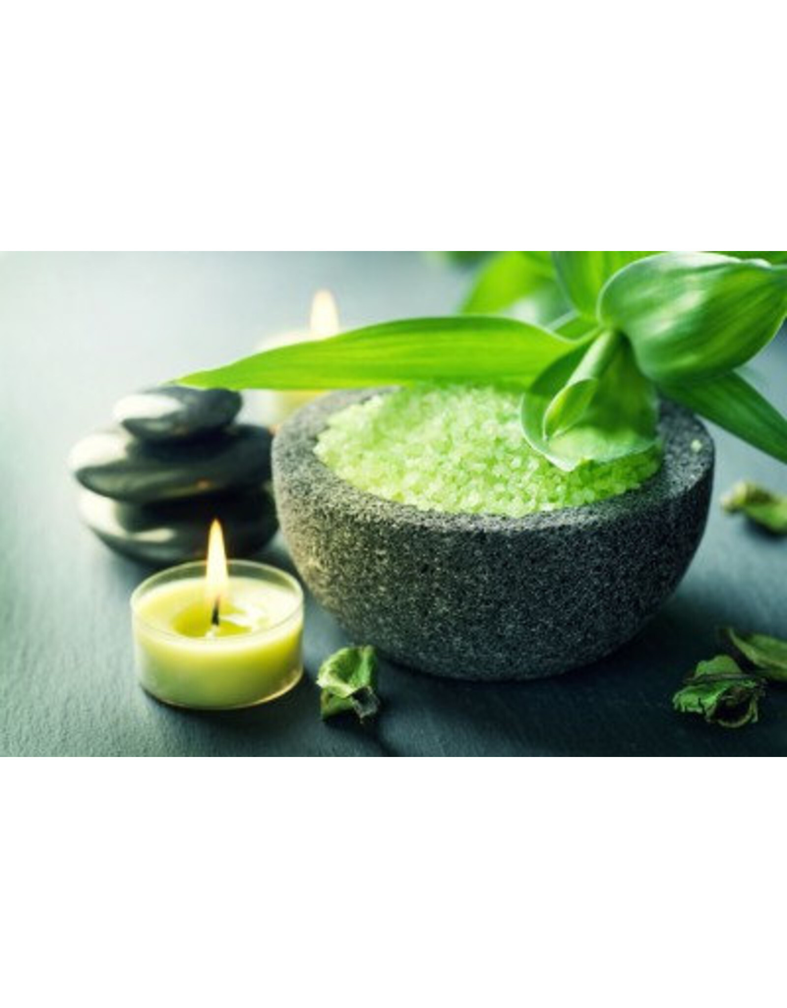 Body & Soap Badzout "eucalyptus" Grof (Olijfgroen) 5 kg - Body & Soap