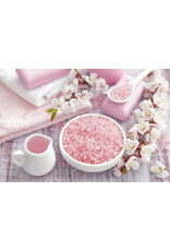 Body & Soap Badzout "roos" Grof 5 kg (Lichtroze) – Wellness in grootverpakking