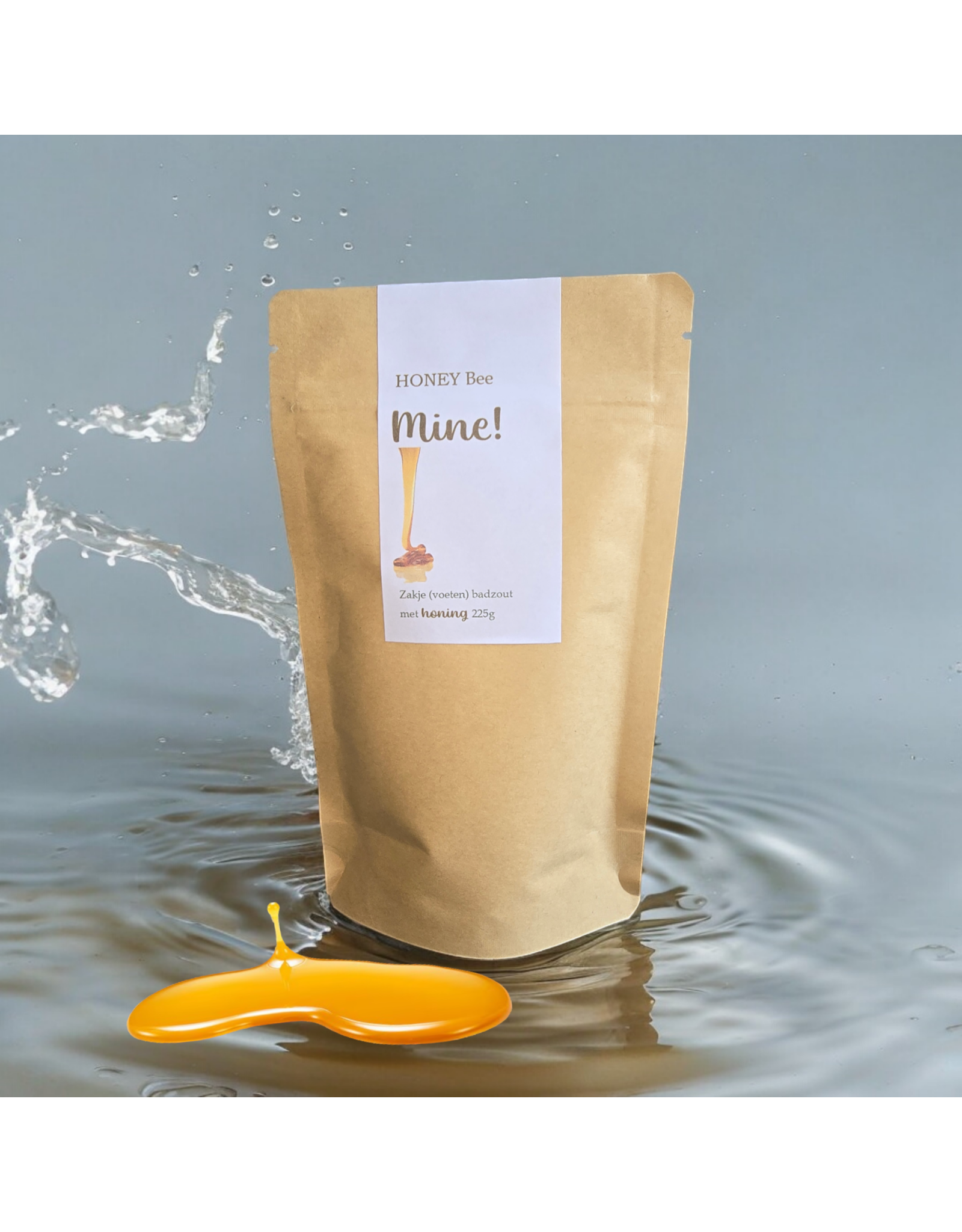 Body & Soap Zakje (voeten) badzout Honey-natuurknuffel