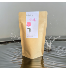 Body & Soap Zakje (voeten) badzout Roos-liefdevol