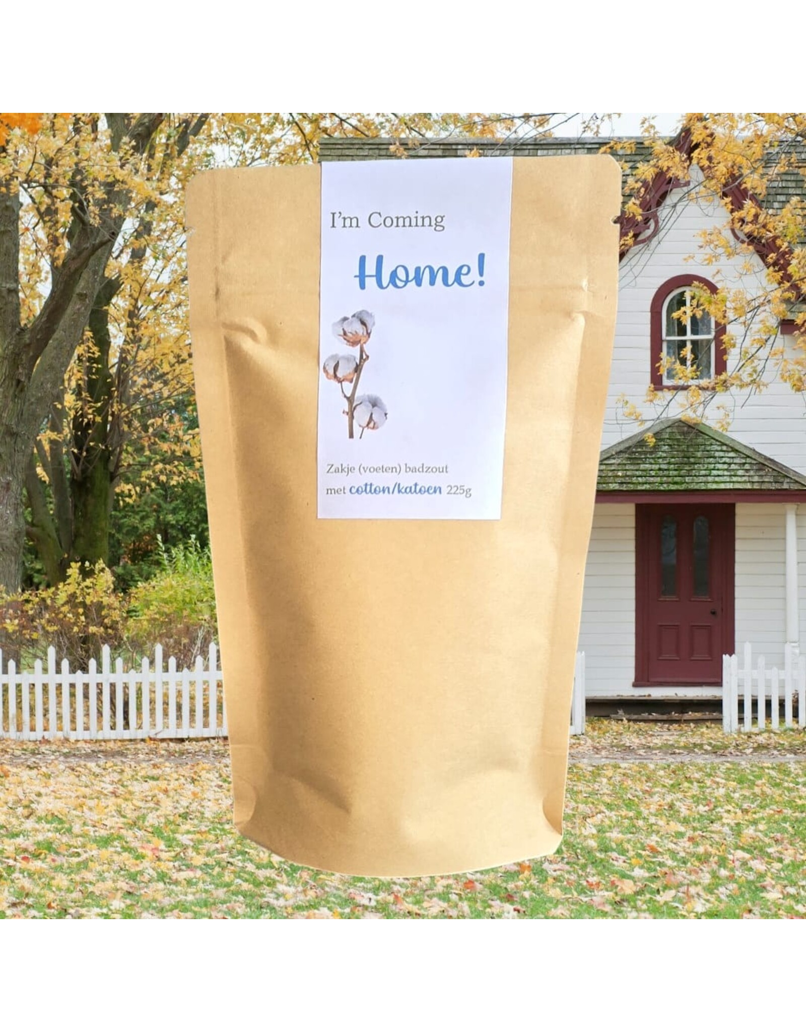 Body & Soap Zakje (voeten) badzout Cotton-Home