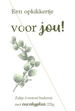 Body & Soap Zakje (voeten) badzout Eucalyptus - opkikkertje