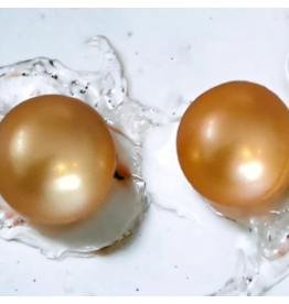 Badparels goud/oranje